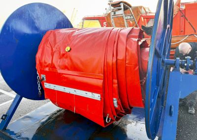 Olieschermen 150 meter (Zeer goede staat)